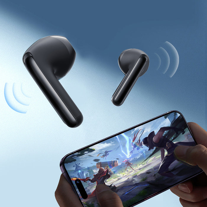 Joyroom JR-FB1 Funpods Bluetooth 6.0 TWS безжични слушалки с AI функции - черни
