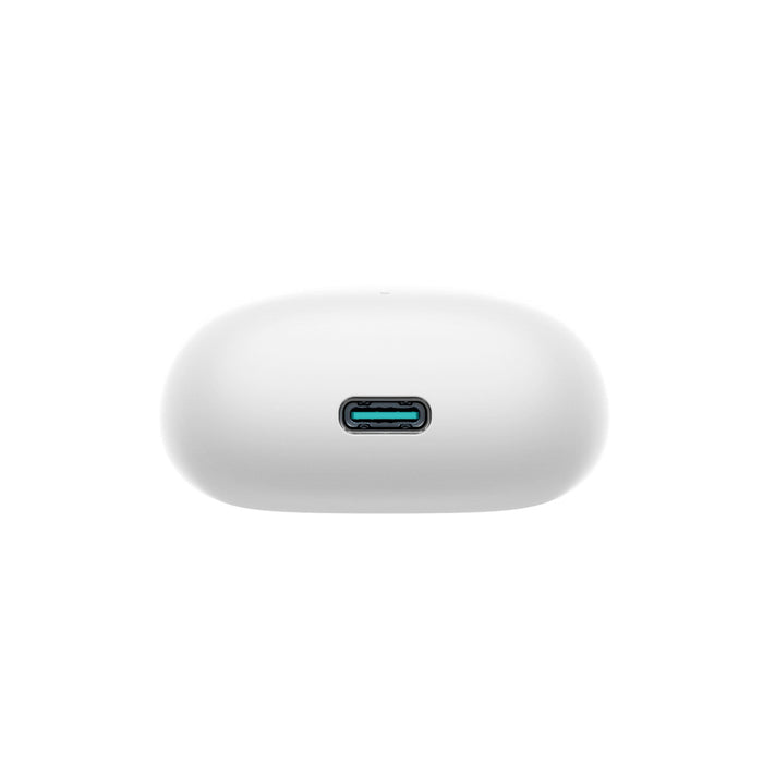 Joyroom JR-FB1 Funpods Bluetooth 6.0 TWS безжични слушалки с AI функции - бели
