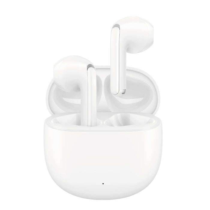 Joyroom JR-FB1 Funpods Bluetooth 6.0 TWS безжични слушалки с AI функции - бели