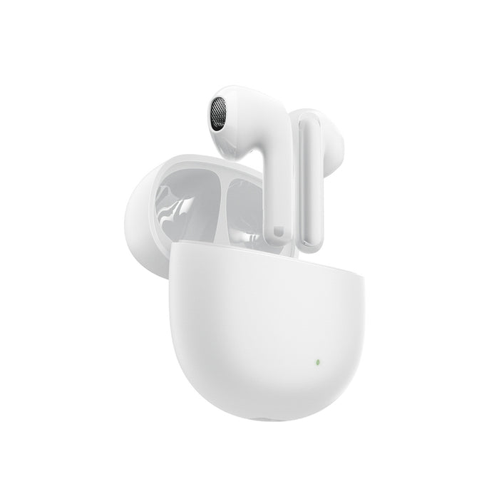 Joyroom JR-FB1 Funpods Bluetooth 6.0 TWS безжични слушалки с AI функции - бели