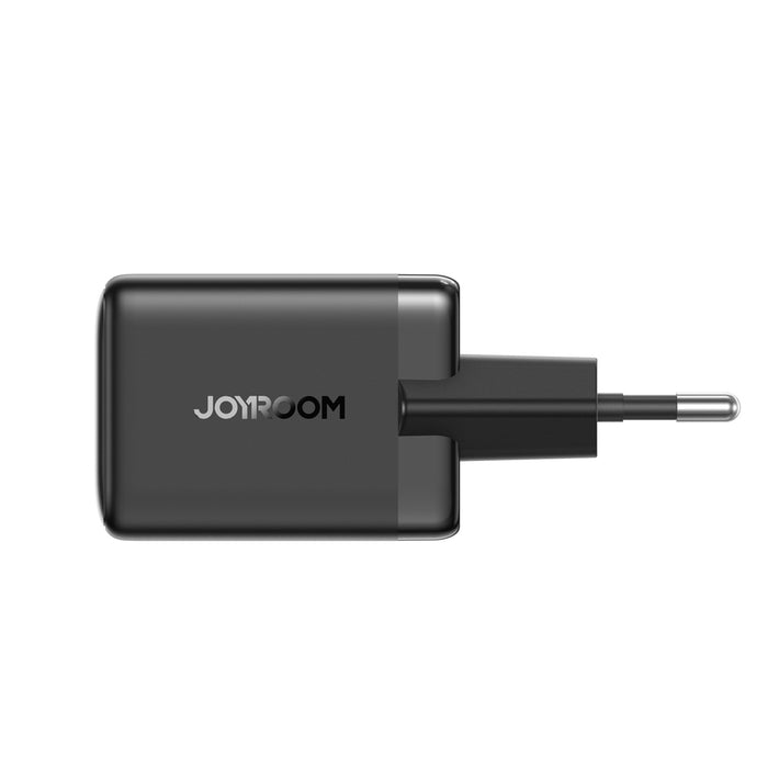 Зарядно за стена Joyroom JR-TG8 GaN 45W USB-C + USB-A - черно