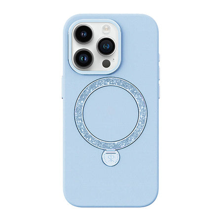Калъф за телефон Joyroom Dancing Circle PN-15L2 Iphone 15 Pro (син) без опаковка