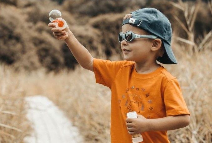 Детски слънчеви очила Julbo - Loop L, Spectron 4, сини
