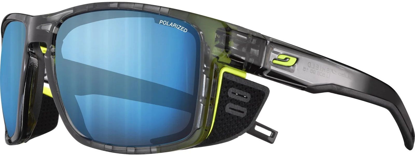 Слънчеви очила Julbo - Shield Ocean Master, Spectron 4 HD Glare Control, черни/жълти