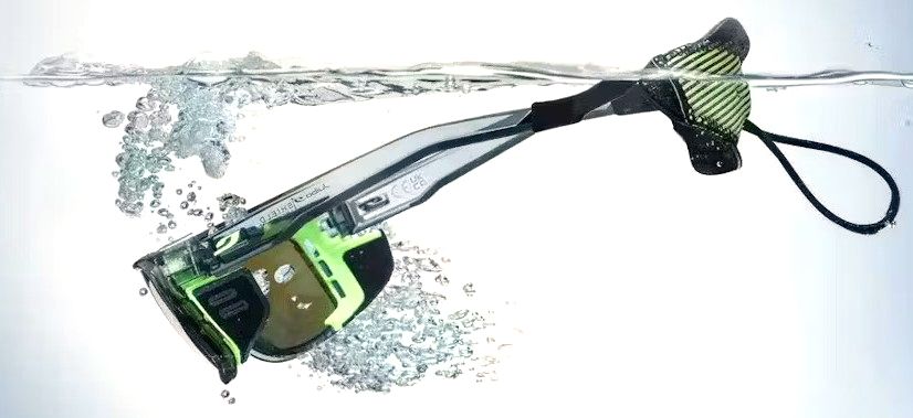 Слънчеви очила Julbo - Shield Ocean Master, Spectron 4 HD Glare Control, черни/жълти