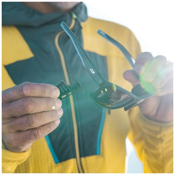 Слънчеви очила Julbo - Shield, Spectron 4 FL, тъмнозелени/черни