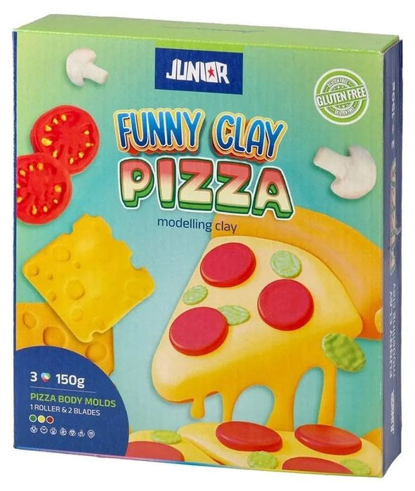 Комплект за моделиране Junior - Funny Clay, пица