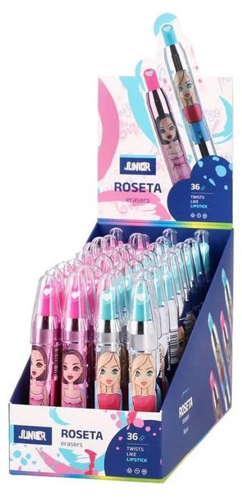 Гума за молив Junior Roseta - Тип червило, асортимент