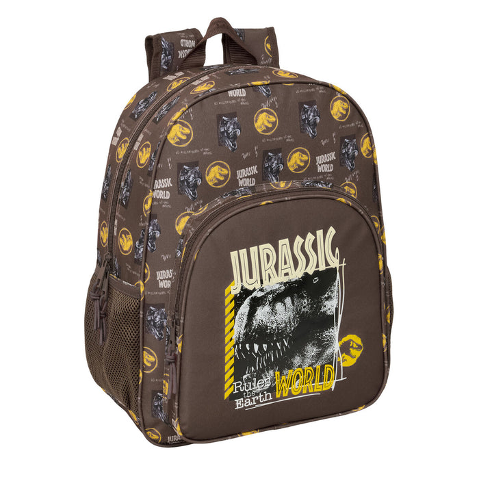 Училищна чанта Jurassic World Кафяв 33 x 42 x 14 cm