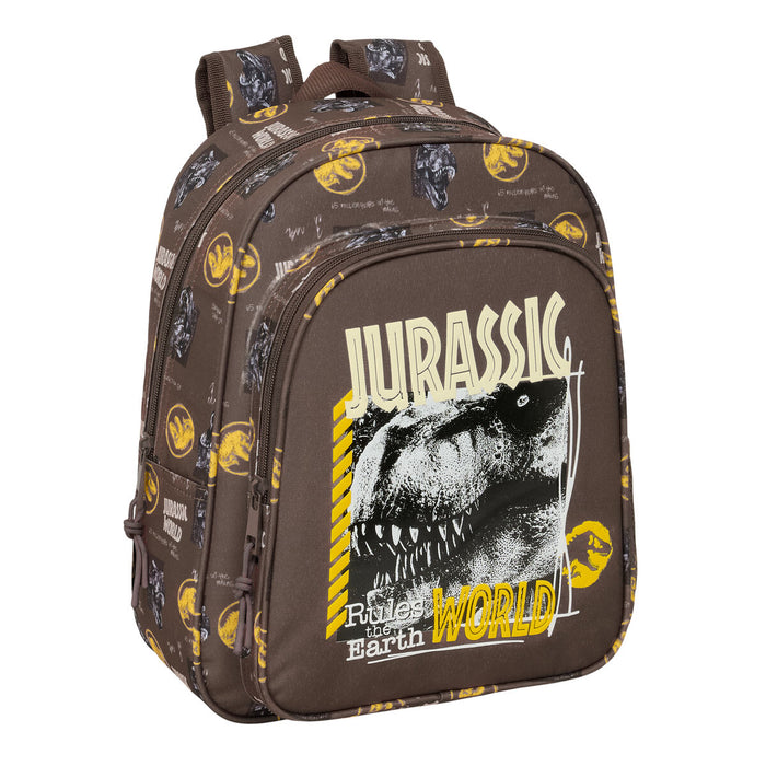 Училищна чанта Jurassic World Кафяв 27 x 33 x 10 cm