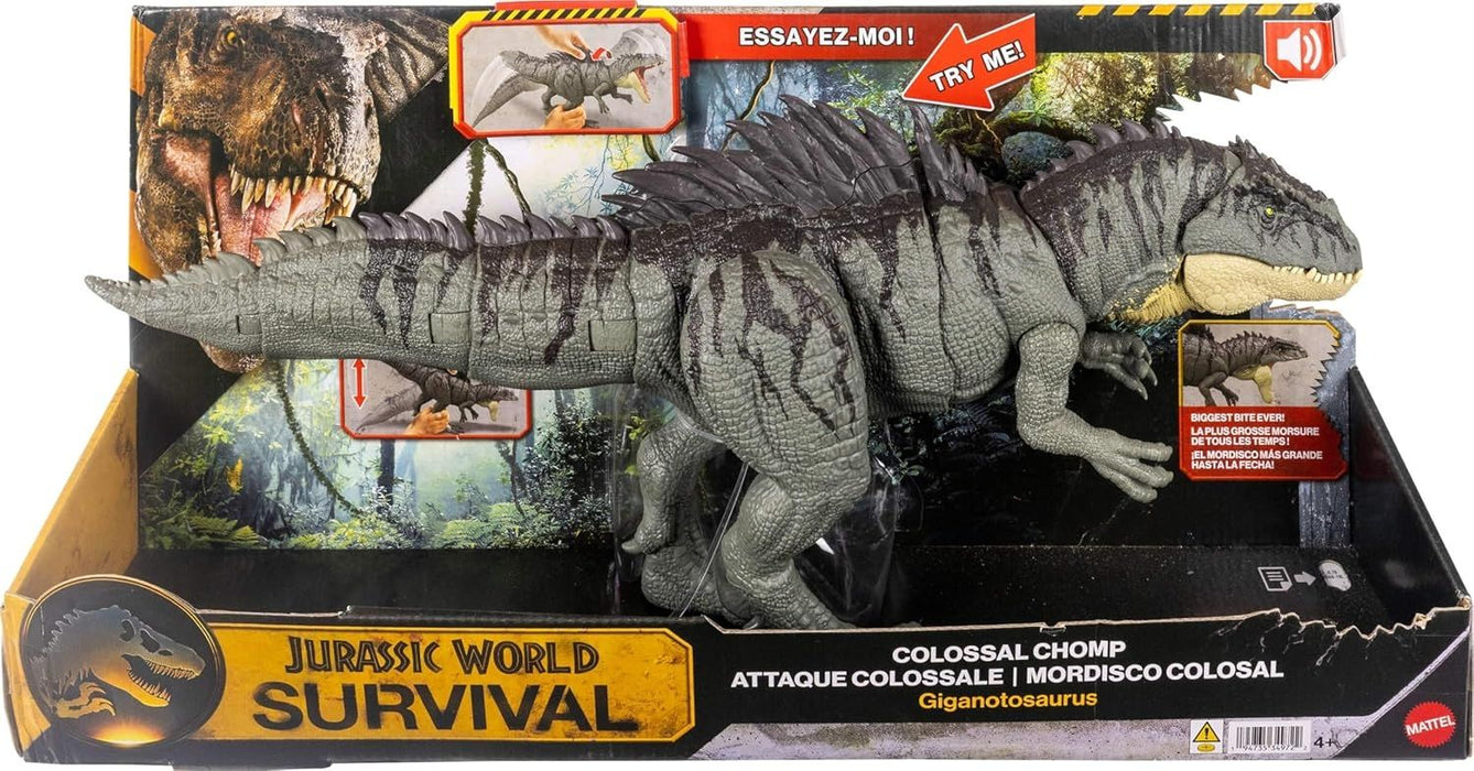 Интерактивна играчка Jurassic World - Colossal Chomp, Giganotosaurus