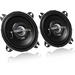 JVC CS-J420X тонколона за кола кръгла 2-лентова 210 W