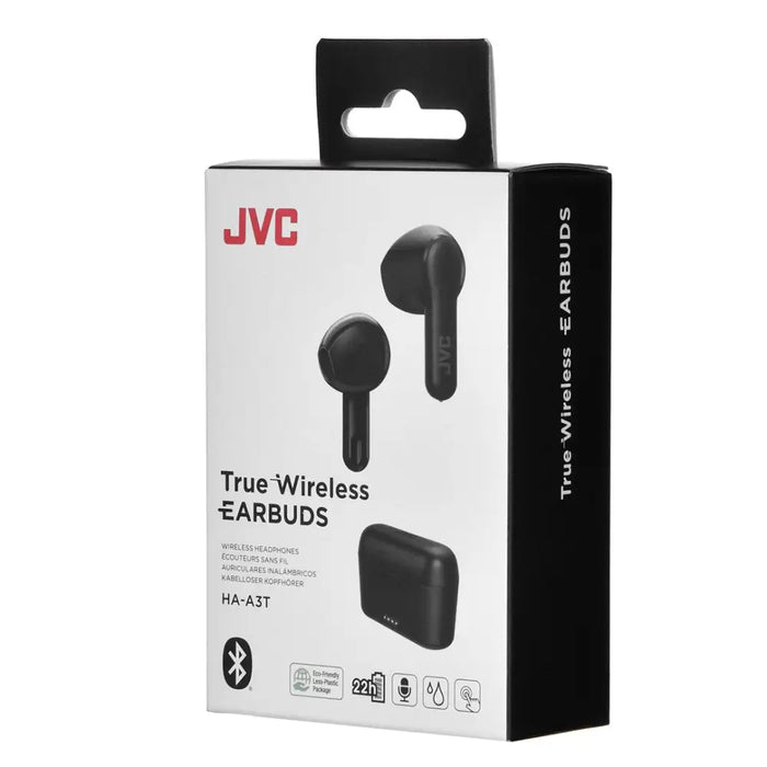 JVC EARBUDS HA-A3T СЛУШАЛКИ HAA-3TBU (БЕЗЖИЧНИ ЗА УШИ ЧЕРНИ)