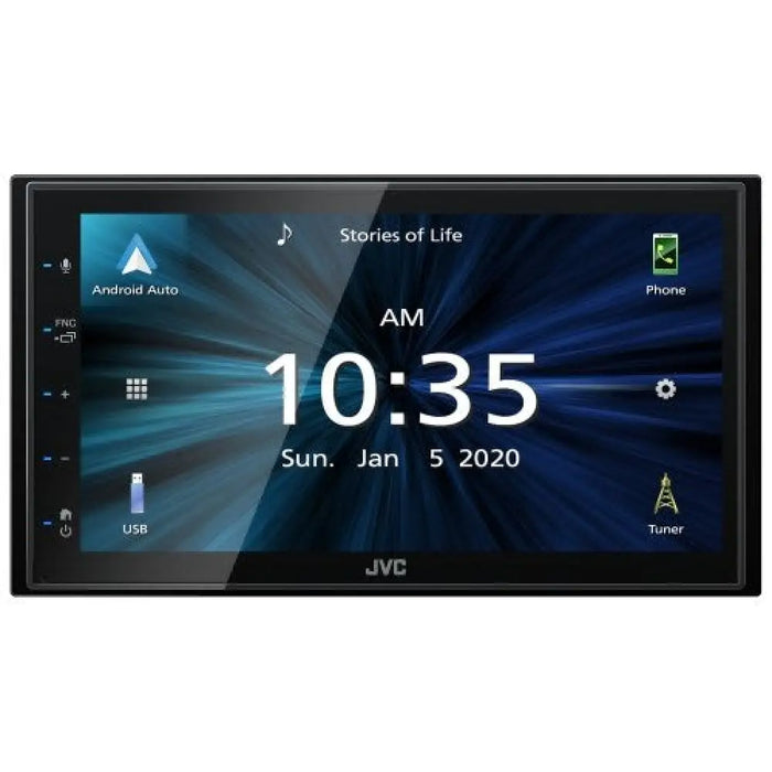 JVC KW-M560BT медия приемник за кола Черен 200 W Bluetooth