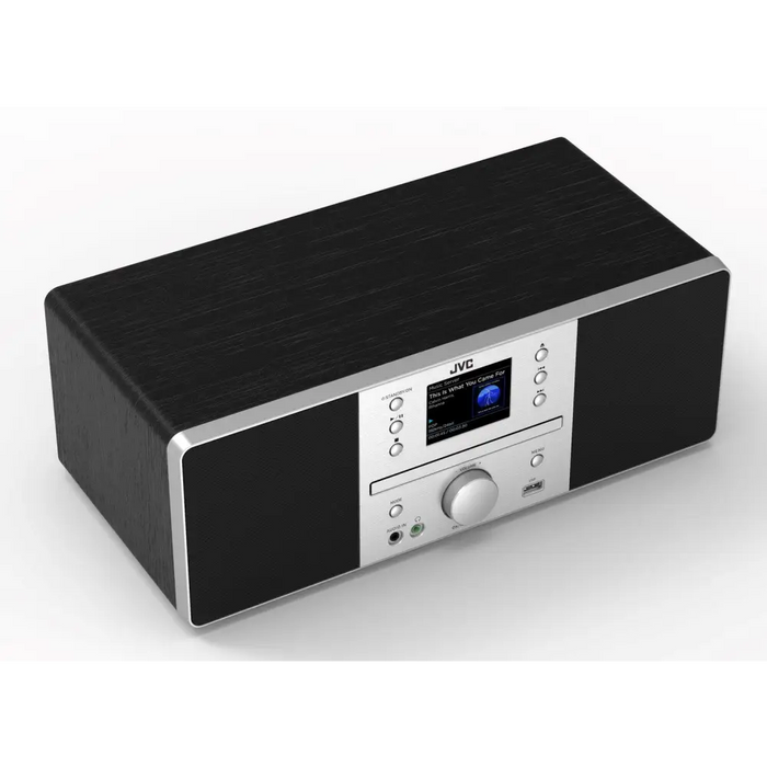 JVC RD-E874B Tower Bluetooth 20 W черен сребрист