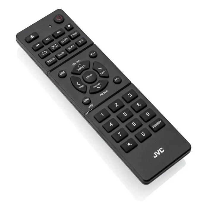 JVC RD-E874B Tower Bluetooth 20 W черен сребрист