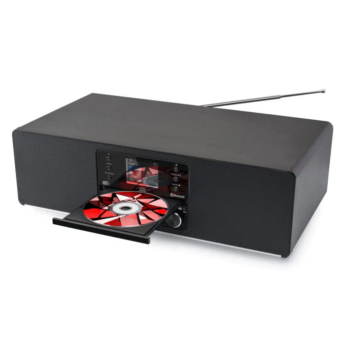 JVC RD-E984B - Всичко в едно мини кула черен