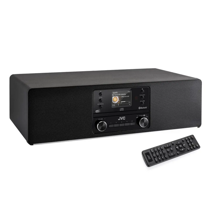 JVC RD-E984B - Всичко в едно мини кула черен