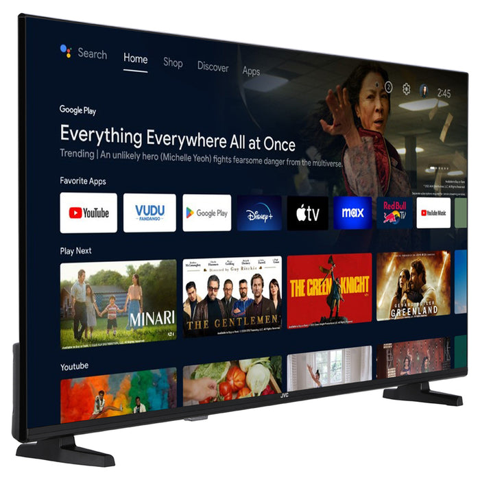 Телевизор JVC LT-43VAF3300 SMART TV, ANDROID TV, 43.0 ", 108.0 см