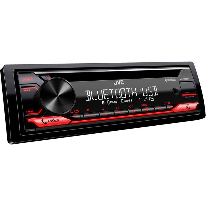 Авто Ресийвър JVC KD-T822BT BLUETOOTH, 4 X 50 W, USB