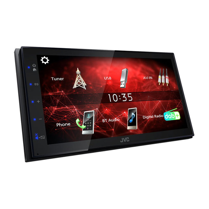 Авто Ресийвър JVC KW-M27DBT BLUETOOTH, 4 X 45 W, USB
