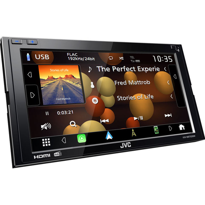 Авто Ресийвър JVC KW-M875DBW BLUETOOTH, 4 X 45 W, USB