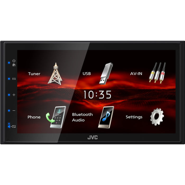 Авто Ресийвър JVC KW-M180BT BLUETOOTH, 4 X 45 W, USB