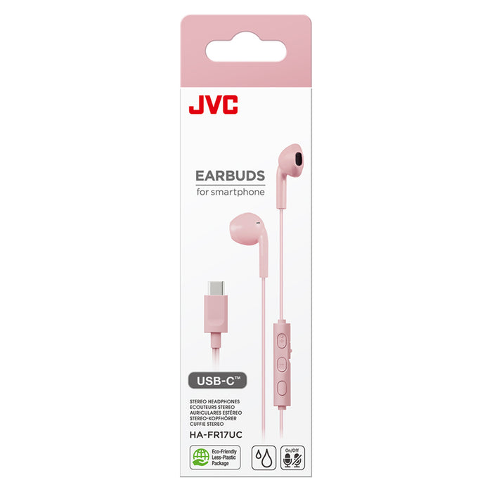 Стерео слушалки JVC HA-FR17UC-P TYPE C