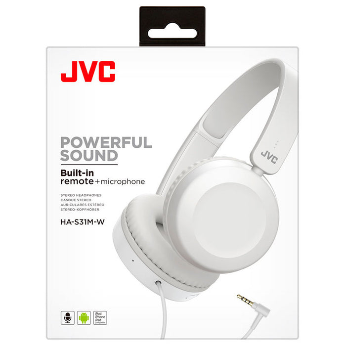 Стерео слушалки JVC HA-S31MW