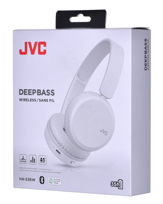 Стерео слушалки JVC HA-S36WWU