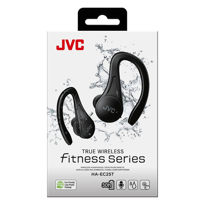 JVC HA-EC25TBU - слушалки за уши, черни