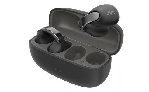 JVC HA-NP1TBU - TWS слушалки с отворен гръб, черни
