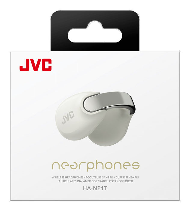 JVC HA-NP1TWU - TWS слушалки с отворен гръб, бели