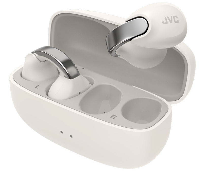 JVC HA-NP1TWU - TWS слушалки с отворен гръб, бели
