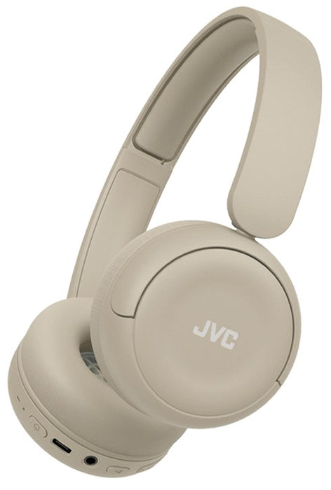 JVC HA-S59W Слушалки с кабел и безжична лента за глава Музика/За всеки ден USB Type-C Bluetooth Бежови