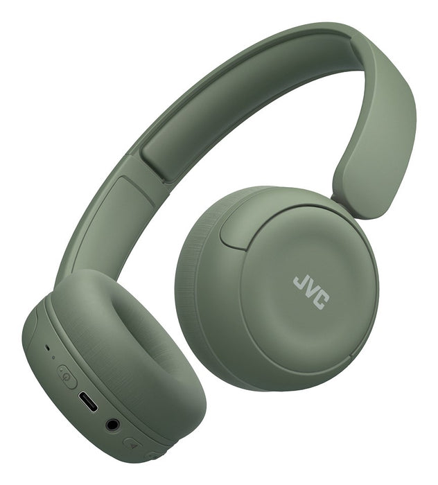 JVC HA-S59W Слушалки с кабел и безжична лента за глава Музика/За всеки ден USB Type-C Bluetooth Зелени