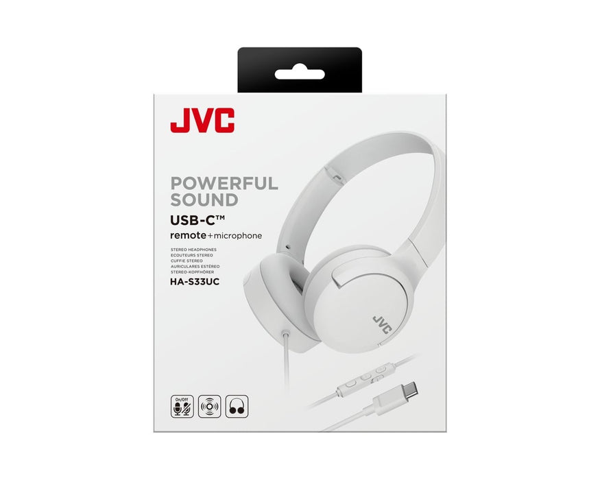 JVC HA-S33UCWU - слушалки, бели