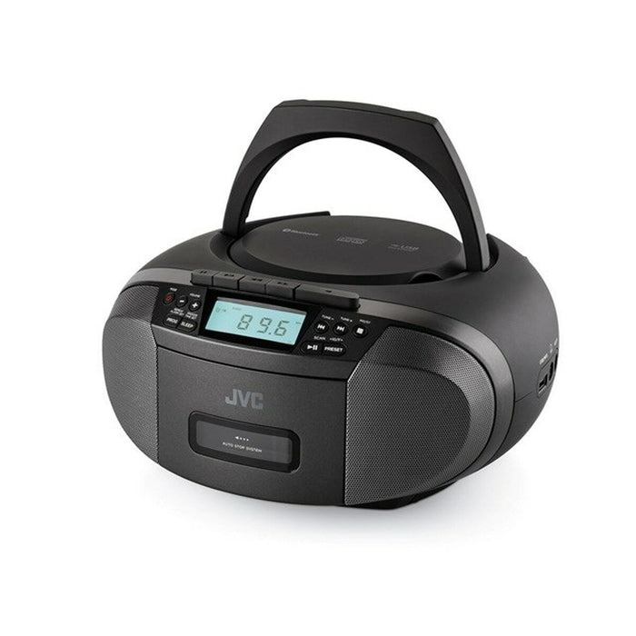 Касетофон JVC JVCRCE444B Черен AM/FM
