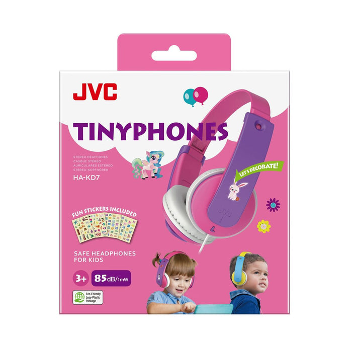 Слушалки JVC HA-KD7-P Розов