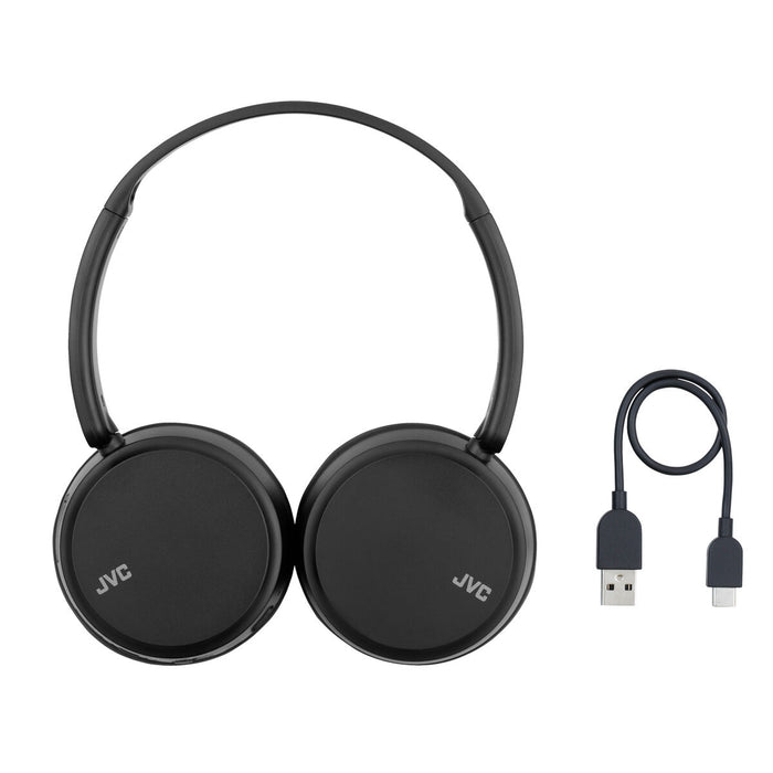 Блутут слушалки с микрофон JVC HA-S36W-A-U Син