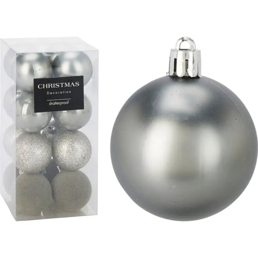 К-КТ КОЛЕДНИ ТОПКИ 5CM 16БР СИВ CAN310070