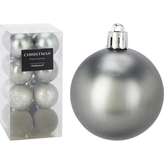 К-КТ КОЛЕДНИ ТОПКИ 5CM 16БР СИВ CAN310070