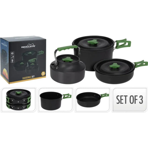 К-КТ СЪДОВЕ ЗА ГОТВЕНЕ 3БР REDCLIFFS OUTDOOR CY5656510