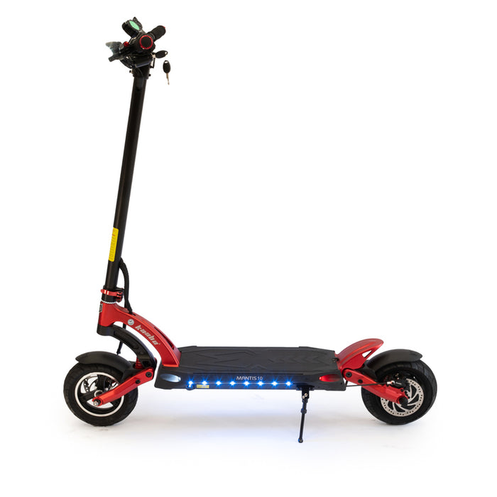Електрически скутер-тротинетка KAABO MANTIS 10 ECO 800W RED ДО 50 КМ/Ч, ПРОБЕГ ДО 70 КМ