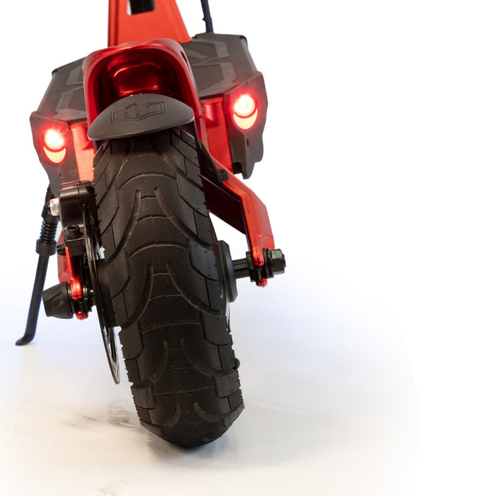 Електрически скутер-тротинетка KAABO MANTIS 10 ECO 800W RED ДО 50 КМ/Ч, ПРОБЕГ ДО 70 КМ