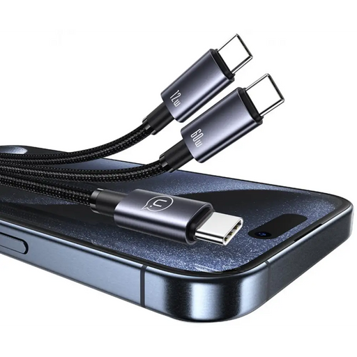 Кабел Usams SJ740 72W 2In1 Aluminum Alloy 1.2m SJ740USB101
