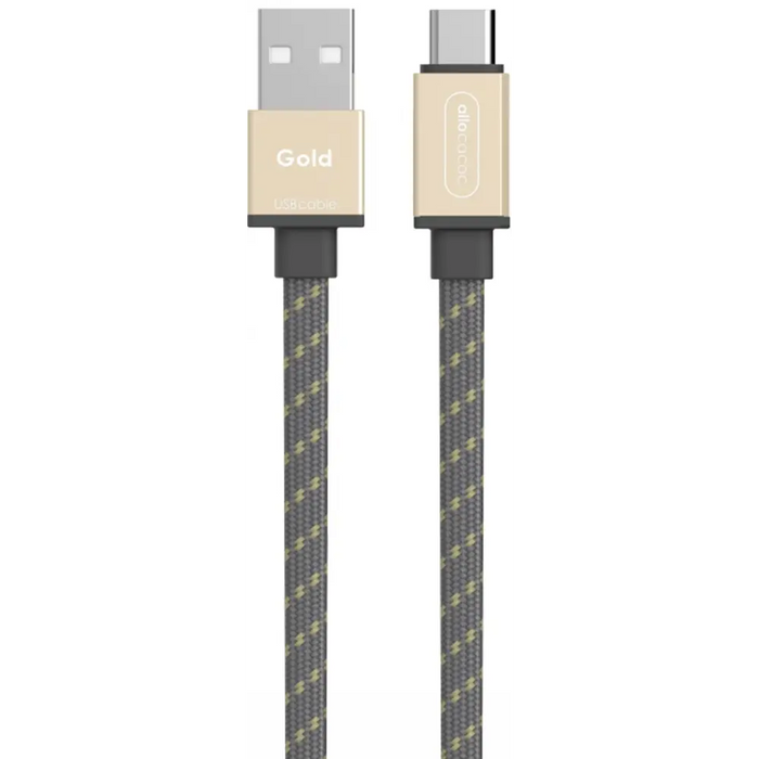 Кабел Allocacoc 10762 USB-C Gold