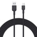 Кабел Aukey CB-NAC2 USB-A към USB-C 1.8m черен