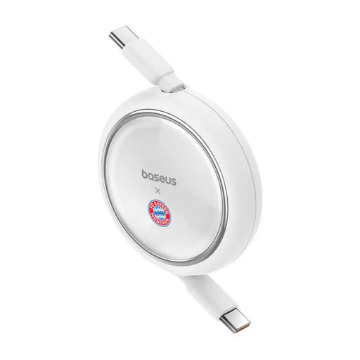 Кабел Baseus Bayern Edition USB-C / USB-C 100W бял