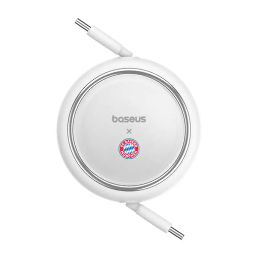 Кабел Baseus Bayern Edition USB-C / USB-C 100W бял